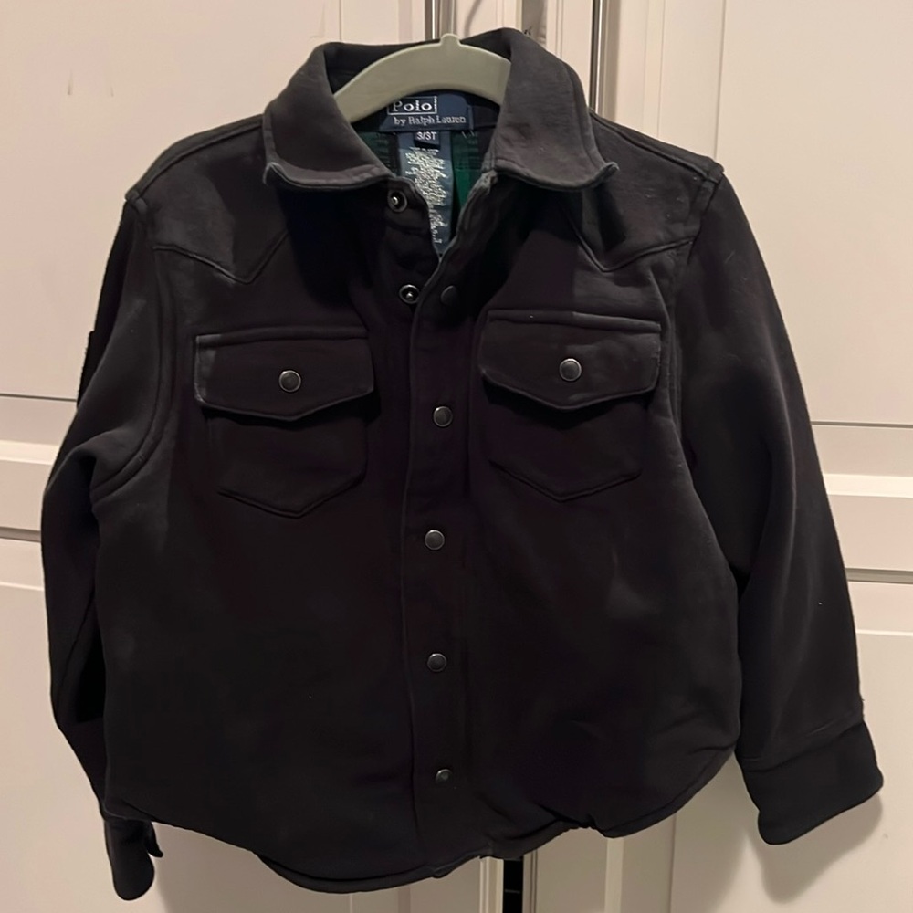 EUC Ralph Lauren Shirt Jacket 3T